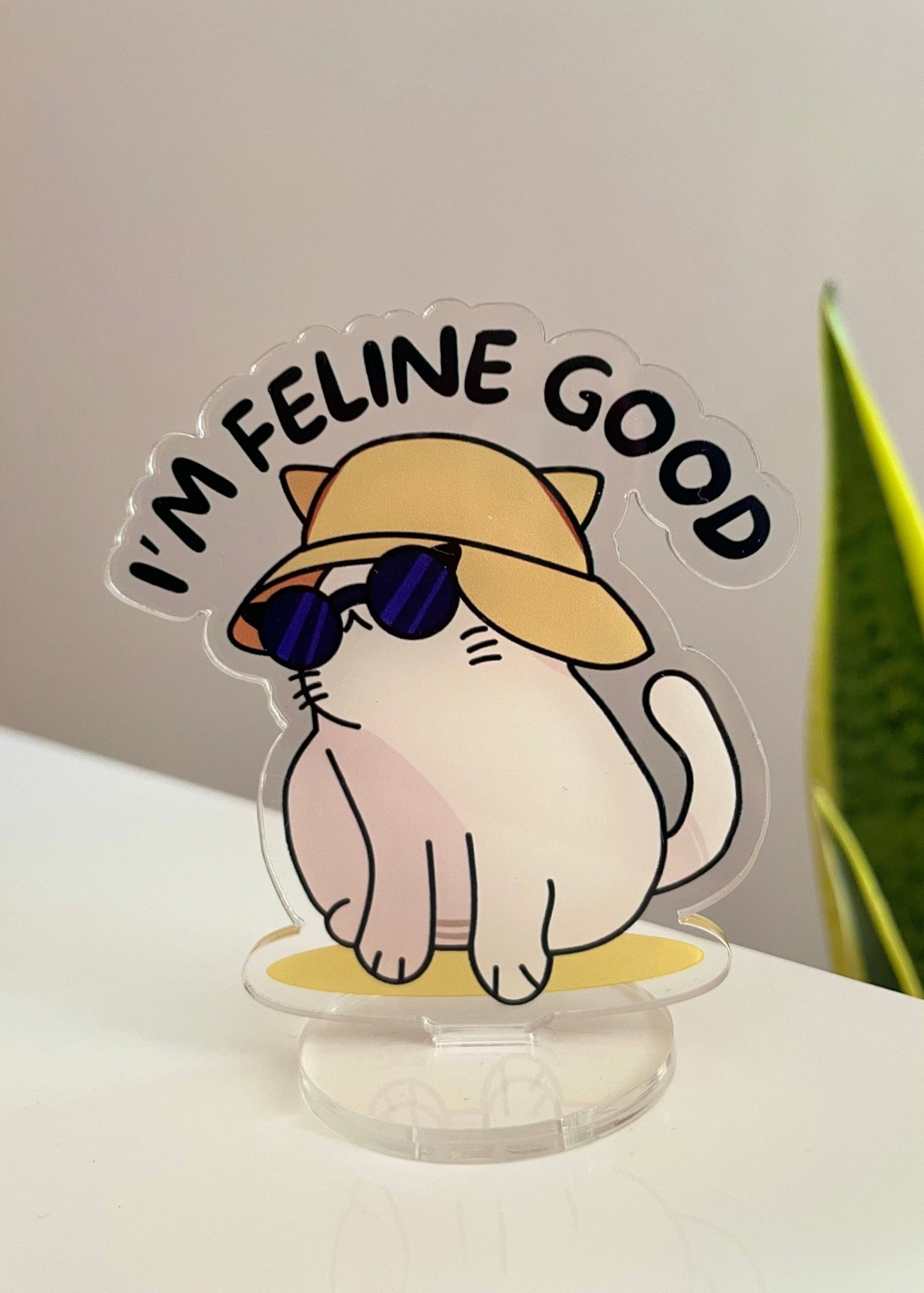 Cool Cat Desk Standee