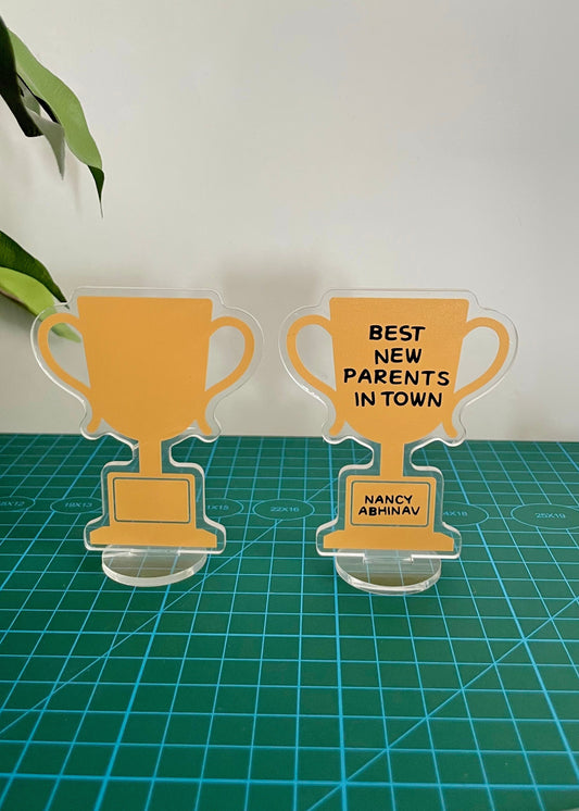 Custom Desk Standee Award