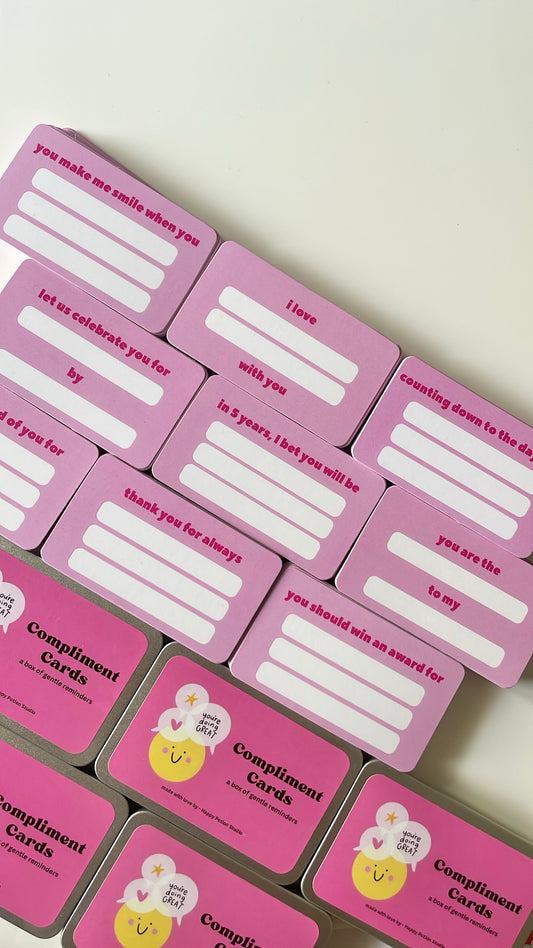 Compliment Cards box