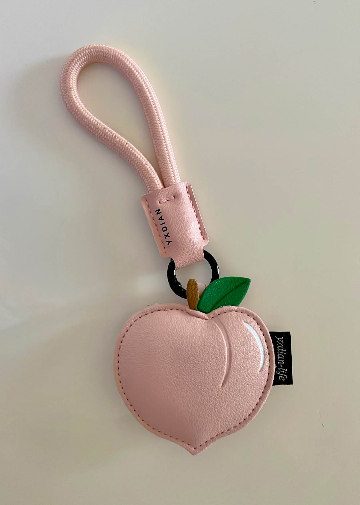 Peach Bag Charm/Keychain
