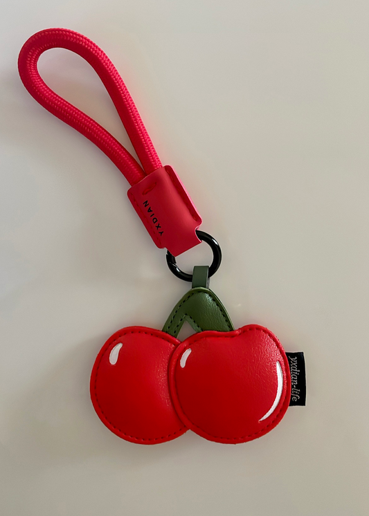 Cherry Bag Charm/Keychain