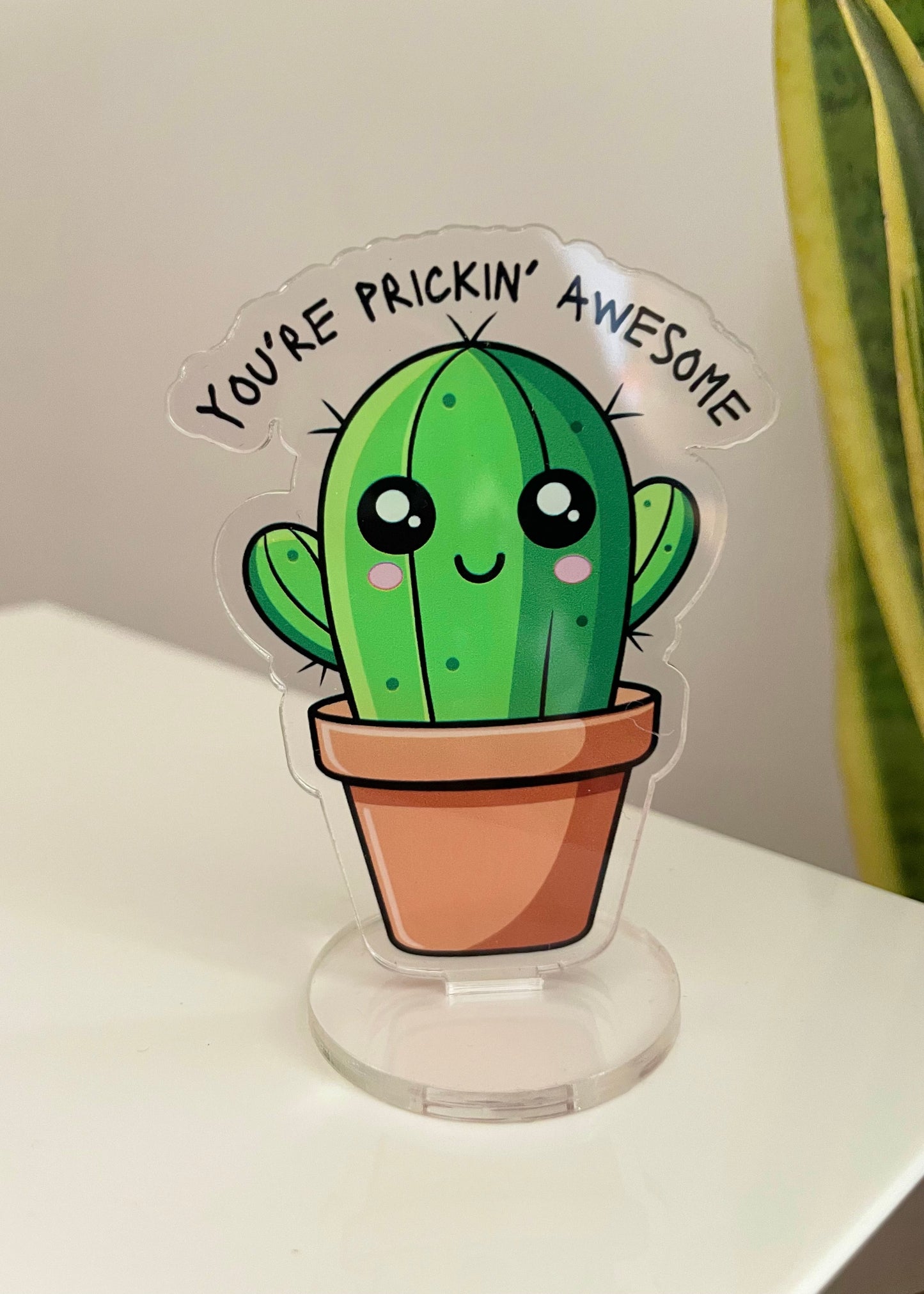 Cactus Desk Standee