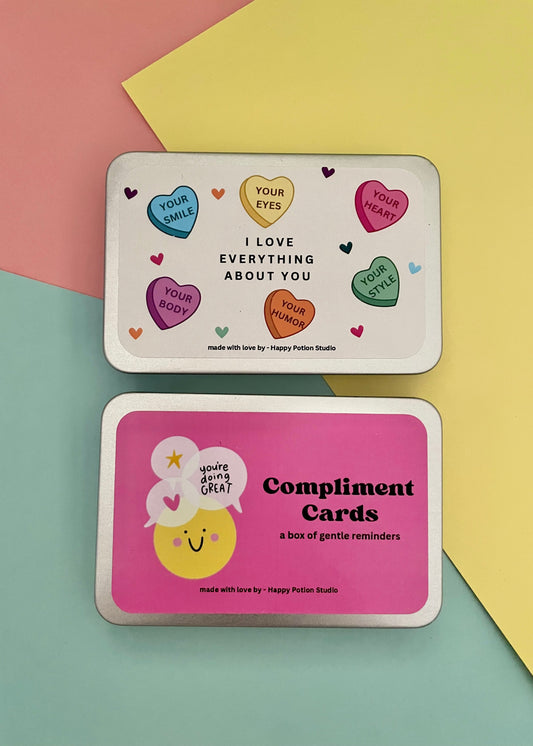 Compliment tin + Coupons tin (Design 1) bundle