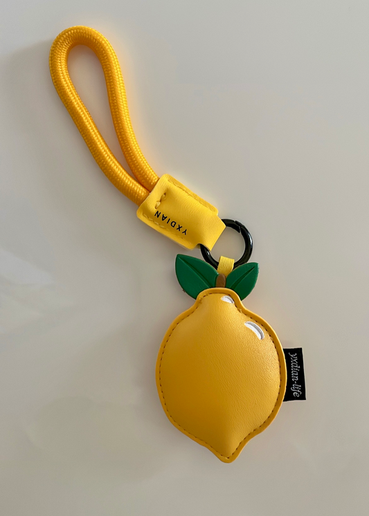 Lemon Bag Charm/Keychain