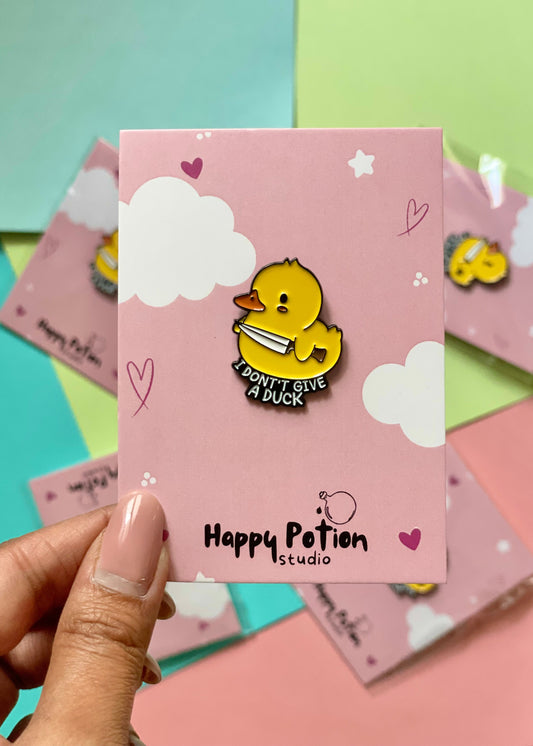 I don’t give a duck pin