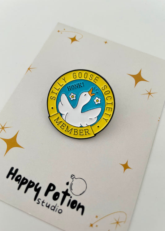 Silly Goose Society Member pin